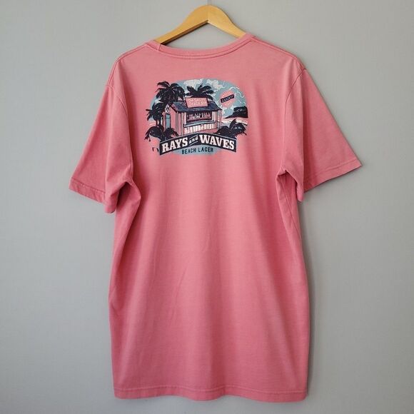 Izod Saltwater Collection Set of 2 Short Sleeve Soft Wash Tee Shirts Mens XL - Picture 4 of 12